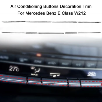 Auto Konzoly Klimatizácia Tlačidlá Dekorácie Výbava Pre Mercedes Benz Triedy E W212 E300 E260 08-14 2126800001