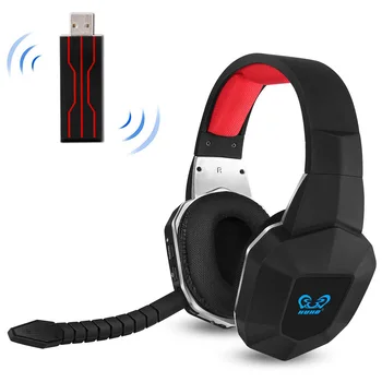 Nové Bezdrôtové Slúchadlá 2.4 G wireless USB Headset Stereo Slúchadlá Herné Slúchadlá S Mikrofónom Pre PC USB headset pre PS4