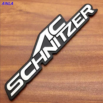 1pcs 3D Hliníkovou AC SCHNITZER Auto osobnosti označovanie auto znak odtlačkový Odznak pre BMW HAMANN Auto Príslušenstvo Modifikácia