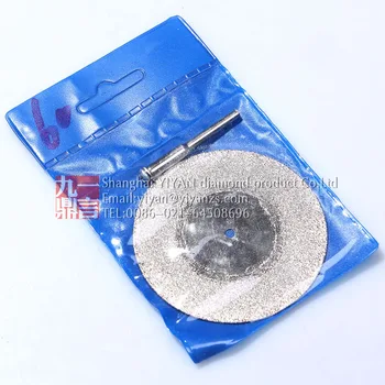 2 ks 60 mm diamantový rezací kotúč pre dremel diamantové rezanie/ brúsne koliesko disk pílového kotúča kruhu čepeľ fréza doprava zadarmo