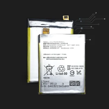 Pre SONY Xperia X Výkon F8132 Li-polymer Batérie 2700mAh Mobilný Telefón Batéria LIS1624ERPC
