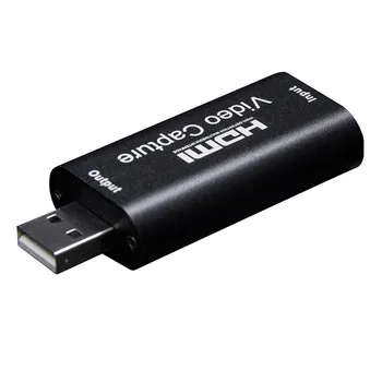 Nové HDMI zachytiť kartu USB2.0 HDMI HD capture kartová hra OBS live nahrávanie box