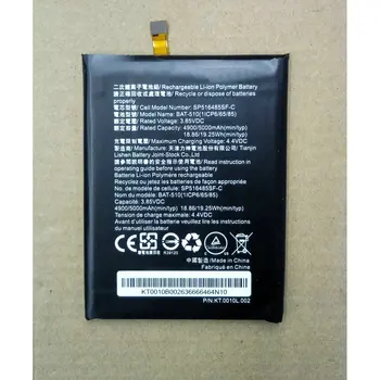 Vysoká Kvalita 5000mAh BAT-510 Batéria Pre Acer Liquid Metal MT S120 BAT-510 (1/CP6/65/85) SP516485SF-C Mobilného Telefónu