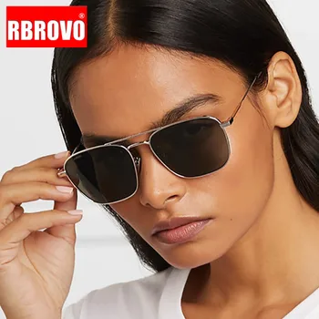 RBROVO Nové Retro slnečné Okuliare Ženy, Luxusné Značky slnečné Okuliare Ženy Zrkadlo Okuliare Pre Ženy Značky Dizajnér Oculos De Sol Feminino