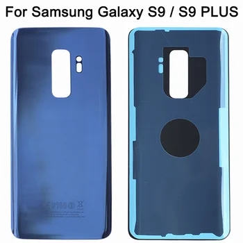 10pcs Nový Kryt Batérie Pre Samsung Galaxy S9 Plus S9+ G965 SM-G965F S9 G960 SM-960F Sklo Opraviť Zadné Dvere Bývanie Prípade