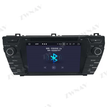 PX6 4+64GB Android 10.0 Auto Multimediálny Prehrávač Pre Toyota corolla 2013-2016 auta GPS Rolovač navi Rádio stereo Dotykový displej vedúci jednotky