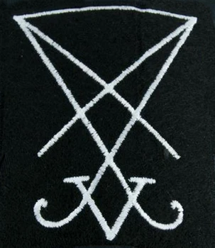 Vytlačené Na Sigil Lucifer Klobúk šiltovku Okultné Oblečenie Pečať Satana Symbol