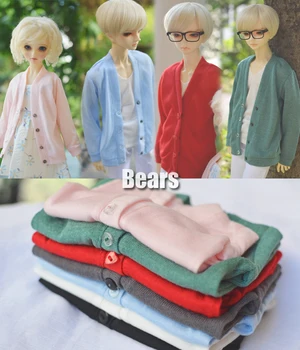 1/3 1/4 rozsahu BJD oblečenie Pletený sveter kabát bábika príslušenstvo pre EID SD.Nie sú zahrnuté bábiku,topánky a ostatné príslušenstvo NO0529