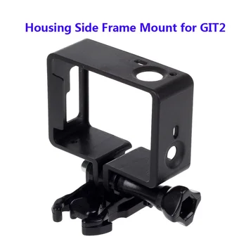 Doprava Zdarma!! Ochranné Bývanie Strane Rámu Mount pre GIT2 GIT Kamera + s Base Dlhé Skrutky Git 2 Príslušenstvo