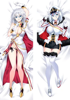 Nový Príchod Sexy Anime Girl Hra Azur Lane Vankúše Dakimakura Prípade 3D obojstranné posteľné prádlo Objímanie Telo obliečka na Vankúš 02