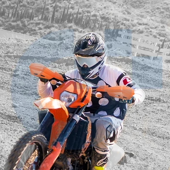 Ručné stráže motocykel ochrany Motocross absorbovať Šok motobike handguards Pre Väčšinu Honda, Yamaha, Suzuki, a Polaris ATV