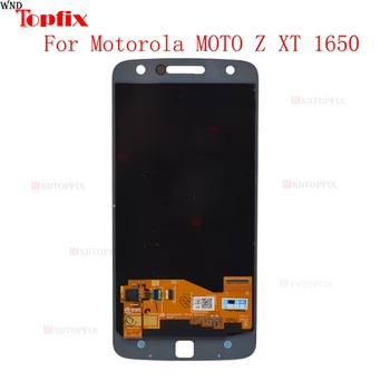 LCD Displej Pre Motorola Moto Z Droid XT1650 LCD Displej Dotykový Displej Digitalizátorom. Montáž Náhradných Dielov na moto z lcd