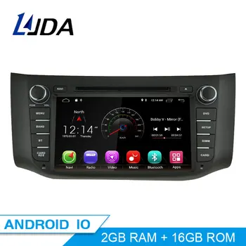 LJDA Android 10.0 autorádia Pre Nissan Sylphy Sentra Pulsar 2012-2016 Auto Multimediálny Prehrávač, GPS Navigáciu, DVD Prehrávač, Rádio, WiFi