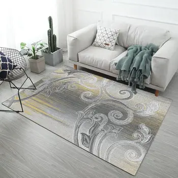Moderný jednoduchý Nordic koberec obývacej izbe, konferenčný stolík domácnosť, koberec prekladané koberec obývacia izba koberec
