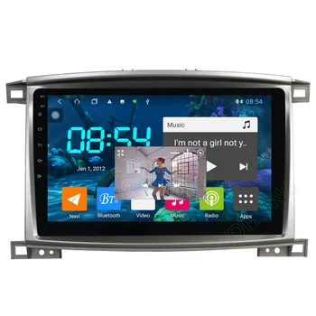 4+64Gb DSP 4G android 10 Auto Prehrávač Multimediálnych súborov na Toyotu Land cruiser 100 autorádia GPS Navigácie stereo LC100 pre Lexus LX470