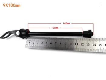 MTB/kotúčová brzda rozbočovače Hliníka Cez Nápravu Špízy, Predné 15x100mm Zadné 12x142mm rýchle uvoľnenie pre novatec rozbočovače