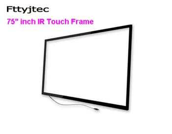 Fttyjtec 75 palcový 10 bodov ič multi touch screen overlay pre monitor, dotknite sa kiosk, dotykový stôl s rýchlym doprava zadarmo