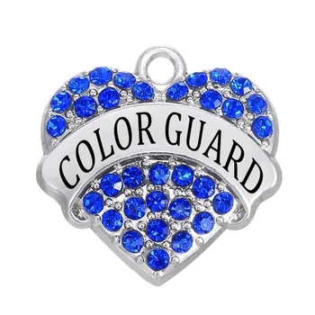 Módne Šperky Príslušenstvo Diy Zliatiny Kovov Ródium Á Color Guard Pripraviť Srdcia Charms