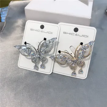 OKILY 2021 Nový Príchod AAA Zirconia Módne Brošňa pre Ženy Motýle Kolíky a Brošňa Šperky Priateľ Najlepší Darček