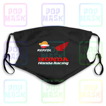 Proti Znečisteniu Maska Nové Repsol Honda Racing Team Motocykel Motorrad Šport Vymeniteľný Filter Anti-PM2.5