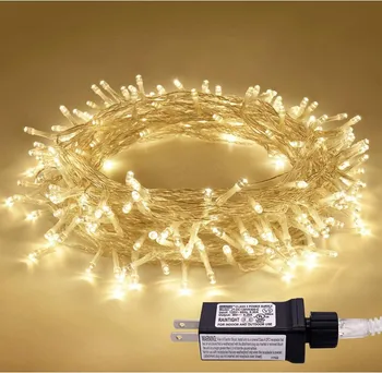 Vonkajšie LED Reťazec Svetla 10 M 20 M 30 M 50 M Víla LED Girlandy Svetlo na Vianoce Svadobné Dekorácie s EU/US/AU/UK Plug Stmievač