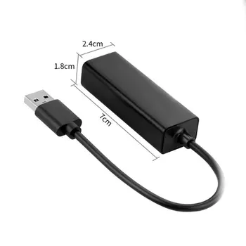 100Mbps USB 3.0 Ethernet Network Karta Pre Nintendo Prepínač/ Pre Wii/Pre WiiU Lan Adaptér
