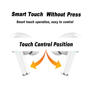 Pro TWS Slúchadlá Bluetooth Bezdrôtové Slúchadlá šumu Slúchadlá S Mikrofónom v ear Športové Slúchadlá Pre všetky smartphony