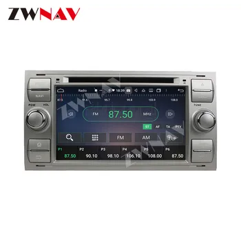 Carplay 4+128G 2 Din Pre FORD FOCUS 2005 2006 2007 Android10 Obrazovke Multimediálny Prehrávač Audio Rádio GPS Navi základnú Jednotku Auto Stereo