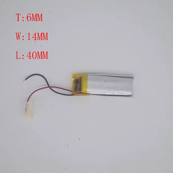 3,7 V Polymer Lithium Batéria 601540/601440 Záznamník Pero Bluetooth Slúchadlá Batérie 350mah