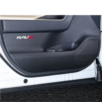Pre Toyota RAV4 2019 2020 XA50 Originálne Kožené Dvere Auta Kop Podložky Príslušenstvo