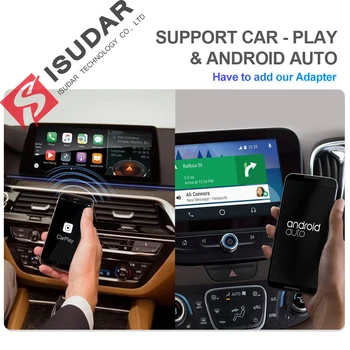Isudar H53 Android 2 Din Autoradio Pre FORD/Focus/Mondeo/S-MAX/C-MAX/Galaxy Auto Multimediálny Prehrávač GPS 8 Core, RAM 4G 64GB DSP DVR