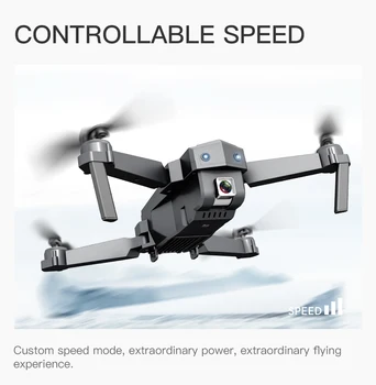 Halolo Najlepšie Drone 4K s HD Kamera WIFI 1080P Fotoaparátu, Postupujte podľa Mňa Quadcopter FPV Smart Drone Dlhá výdrž Batérie, Výška Podržte tlačidlo RC