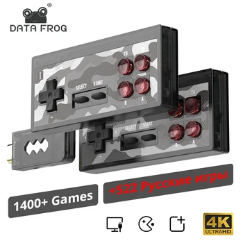 RETROMAX Video Herné Konzoly Retro Hry Build-in 1400+ NES Hry Mini Konzola S AV/HDMI Výstup Pre TV Plug And Play