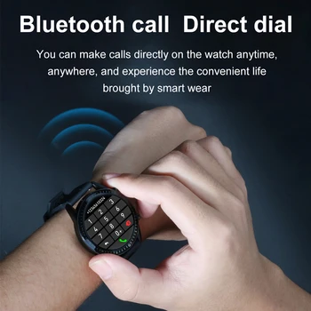2020 Nové i9 Smart Hodinky plne Dotykový Kolo Obrazovke Bluetooth Hovor Smartwatch Muži, Ženy, Športové Fitness Nepremokavé Smart Hodinky