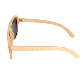 Ručné Buk rámom slnečné okuliare Unisex Polarizované pre Jazdu slnečné okuliare pre ženy Drevené Prípade Pláži Anti-UV okuliare