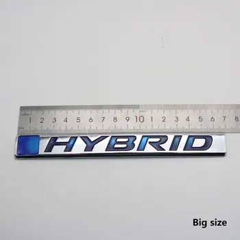 HYBRID Znak Nálepky karosérie Dekorácie Štítku Auto Logo Odznak Obtlačok Na Honda Accord Hyundai Toyota Lexus