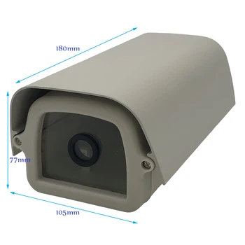 Vonkajším Poveternostným vplyvom Malé Nepremokavé Vonkajší Hliníkový Kryt Materiál Ochranné Bezpečnostné CCTV Kamera Shell Bývanie