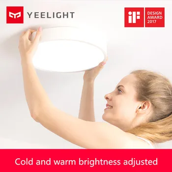 Pôvodné Yeelight Stropné Svetlo Lampy IP60 Prachotesný WIFI A Bluetooth Smart Home APLIKÁCIU Diaľkové Ovládanie