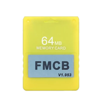 FMCB v1.953 Pamäťovej Karte pre Playstation PS2 2 Free McBoot Karta 8 16 32 64 MB R9CB