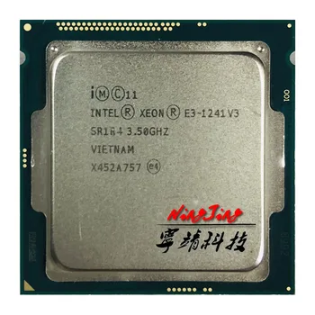 Intel Xeon E3-1241 v3 E3 1241v3 E3 1241 v3 3.5 GHz Quad-Core Osem-Niť CPU Procesor 80W LGA 1150