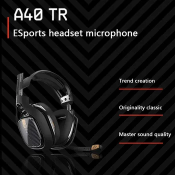 Pôvodné Logitech A40TR 7.1 Herné Headset Profesionálne Herné Slúchadlá 3,5 mm Káblové Over-Ear Slúchadlá s Mikrofónom