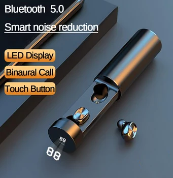 B9 TWS Bluetooth Slúchadlá 8D HIFI Bezdrôtové Slúchadlá Športové Slúchadlá MIKROFÓN Slúchadlá Herné Music Headset Pre Xiao Samsung Huawei