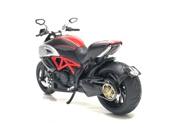 1:12 Ducati Diavel Uhlíka na MOTOCYKEL, BICYKEL, Model Pre Deti, Hračky, Darčeky S Políčko DOPRAVA ZADARMO