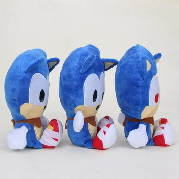 Nový 23 cm Sonic The Hedgehog Oblečenie pre Bábiku Zábavné Wink Sonic Plyšové Super Sonic Plnené Bábiky Pre Deti Hračka