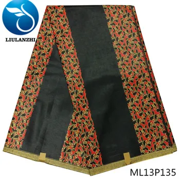 LIULANZHI Ankara vosk tkaniny (6yards/lot)afriky skutočný vosk textílie pre šaty naozajstný vosk textílie Nový príchod ML13P131-ML13P150