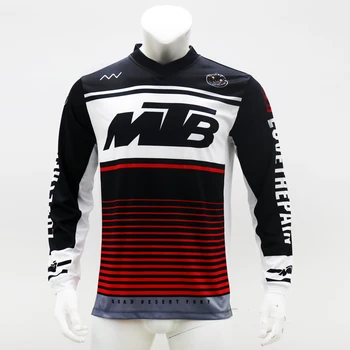 Plné Rukávy MTB Jersey Quickdry Motocross Nosenie BMX Bicykli Horskom Bicykli Oblečenie Zjazdové Vonkajšie Športové Tričko