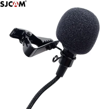 Nový, Originálny SJCAM Series Príslušenstvo Externý Mikrofón s Klip Typ C pre SJ9 Max Strike /SJ8 Pro/Plus/Air Akciu, Fotoaparát