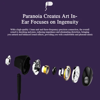 REMAX RM-330 Káblové slúchadlá V uchu Slúchadlá Prenosné Náramok Stereo Slúchadlá