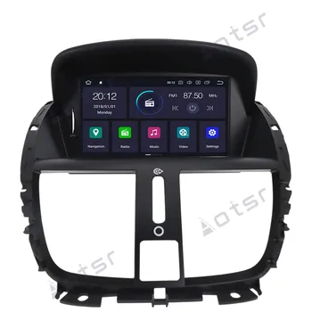 4G+64GB Aotsr Android 10.0 Auto DVD prehrávač pre Peugeot 207 2008-GPS Navigácie Rádio Stereo Multimediálne Zadarmo Mapy Zadarmo Fotoaparátu