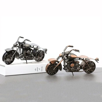 27 cm veľké Veľkosti Motocykel Model Ozdoby Kovov Ručné Železa Motorke Štúdia Office Home Okno, Dekorácie, Doplnky